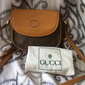 Authentic Vitange Gucci Crossbody Bag